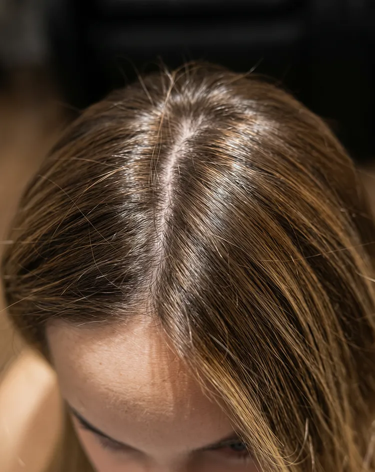 Capelli dopo il trattamento Kalini Black